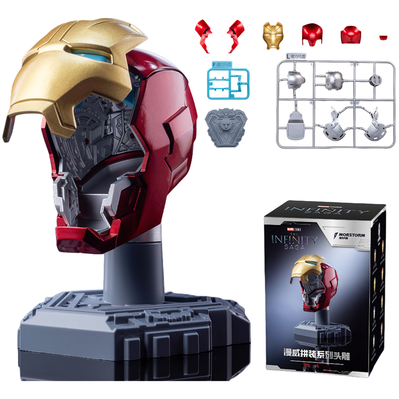 Model Kit Iron Man Mark 50 - Original Iron Man Helmet Mask 9