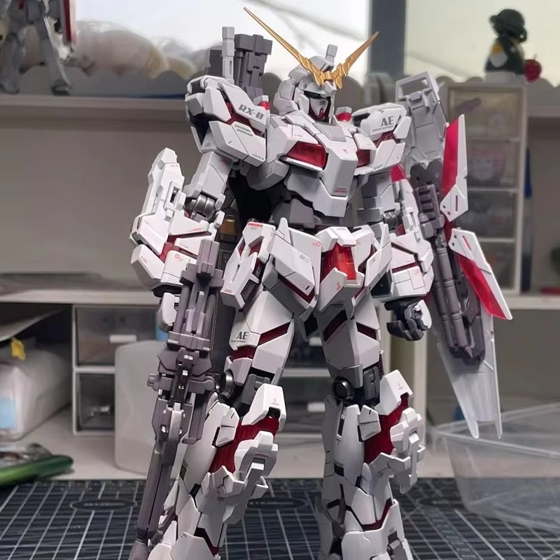 Model Kit Iron Man Mark 50 - In Stock Hg 1/144 Rx-0 Unicorn