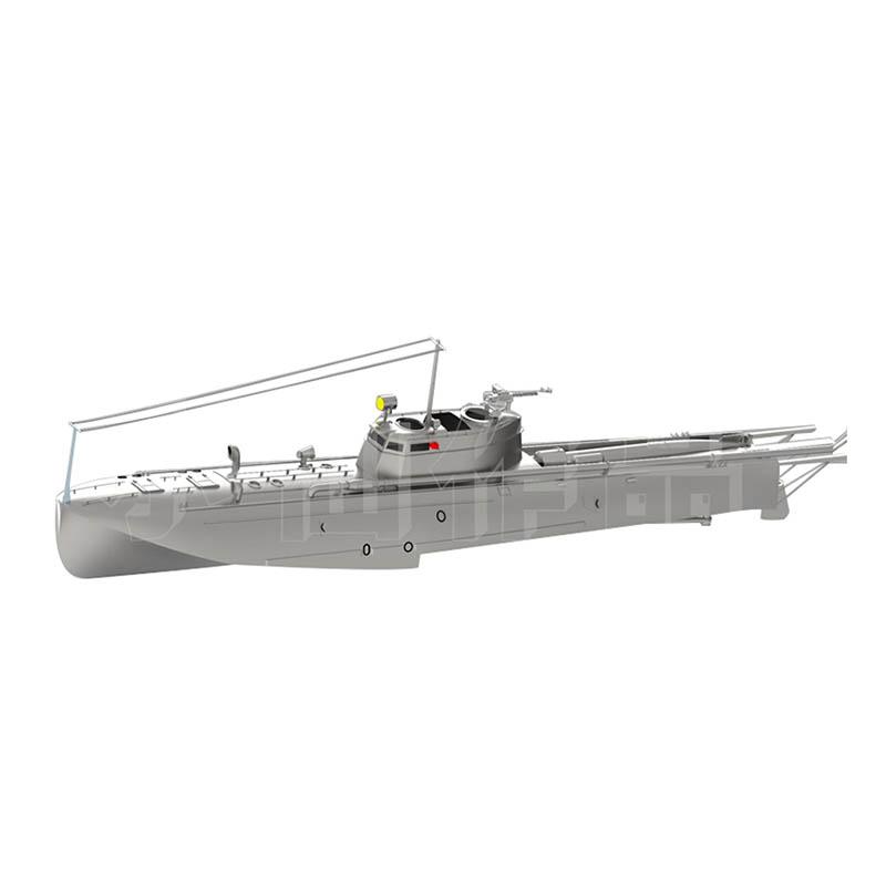 Model Kit Yacht - 1:16 Ngư Lôi Du Thuyền Bộ