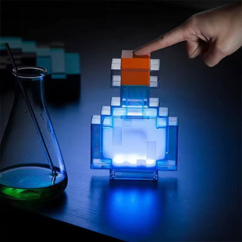 Plastic Model Paint - 7 Colors Potion Bottle Night Light