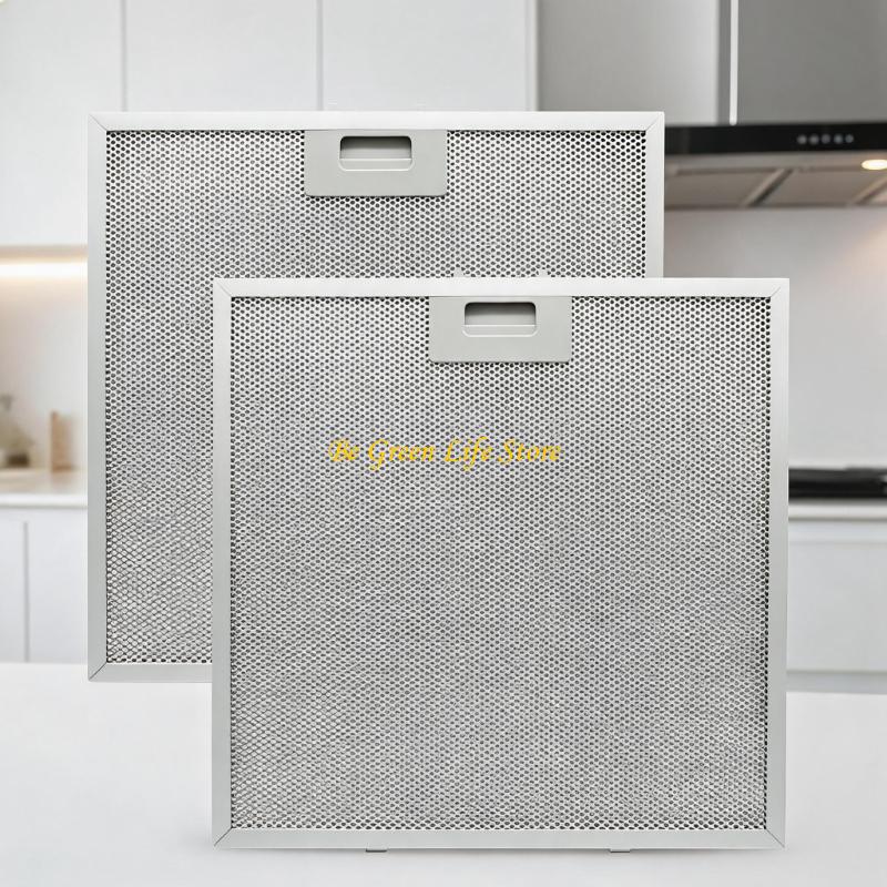 Tấm thay thế bộ lọc mỡ nhà bếp - đánh giá và giá Model Kitchen Set Aluminium