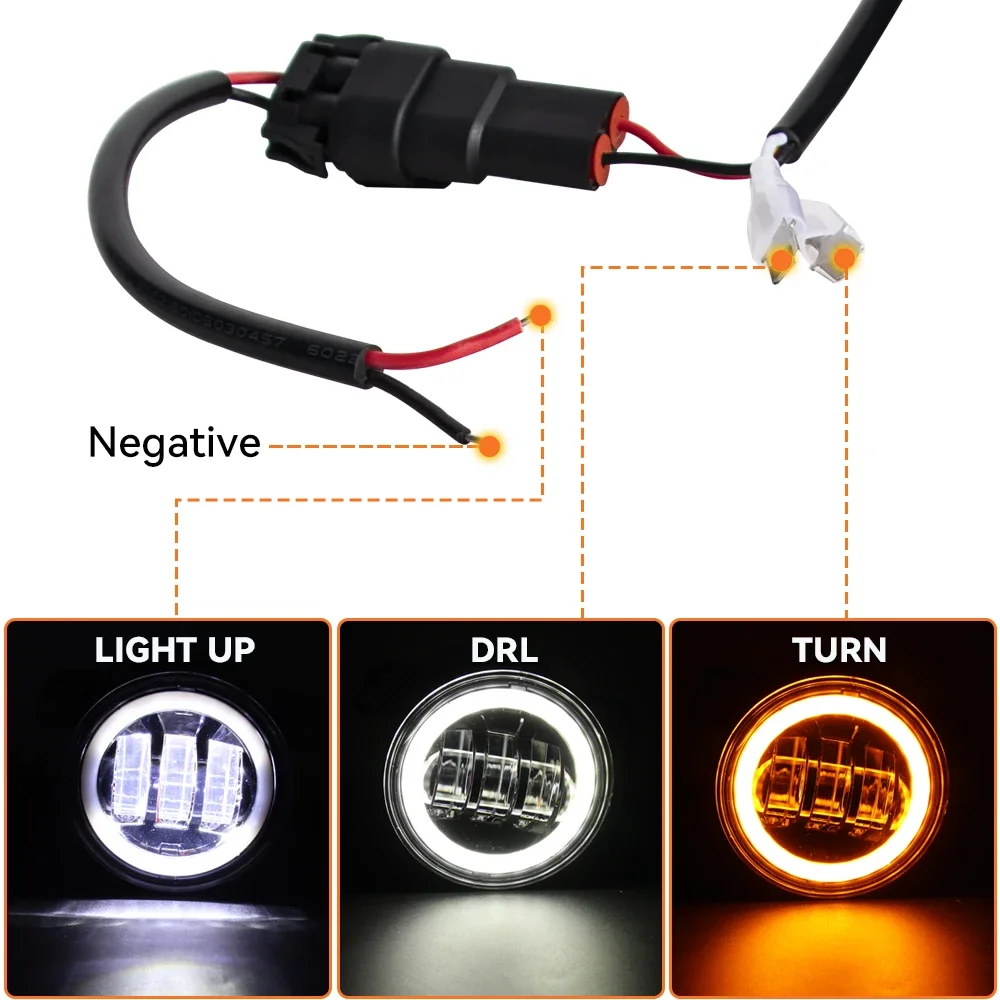 4 Inch Round LED Front Driving - đánh giá và giá Model Kit Dodge Charger