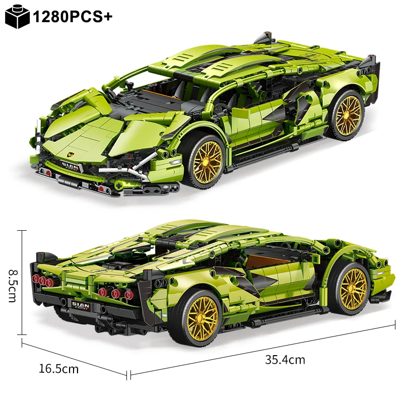 Technical Super Speed Sports C - đánh giá và giá Model Kit Lamborghini