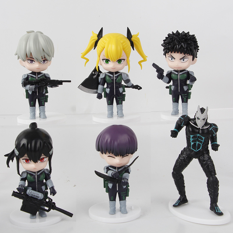 6pcs/set Kaiju No.8 Anime Hibi - đánh giá và giá Model Kit Kaiju 8