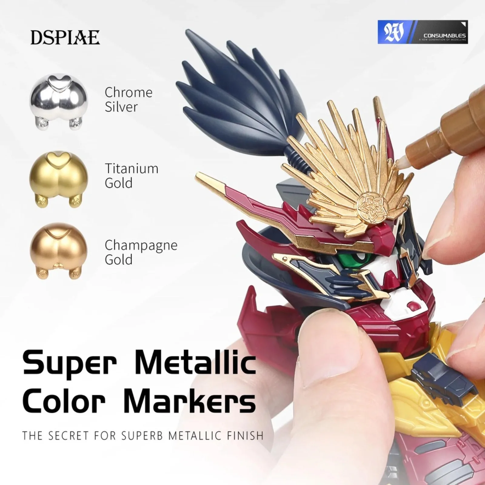 DSPIAE MKS Super Metallic Mark - đánh giá và giá Panel Line Marker