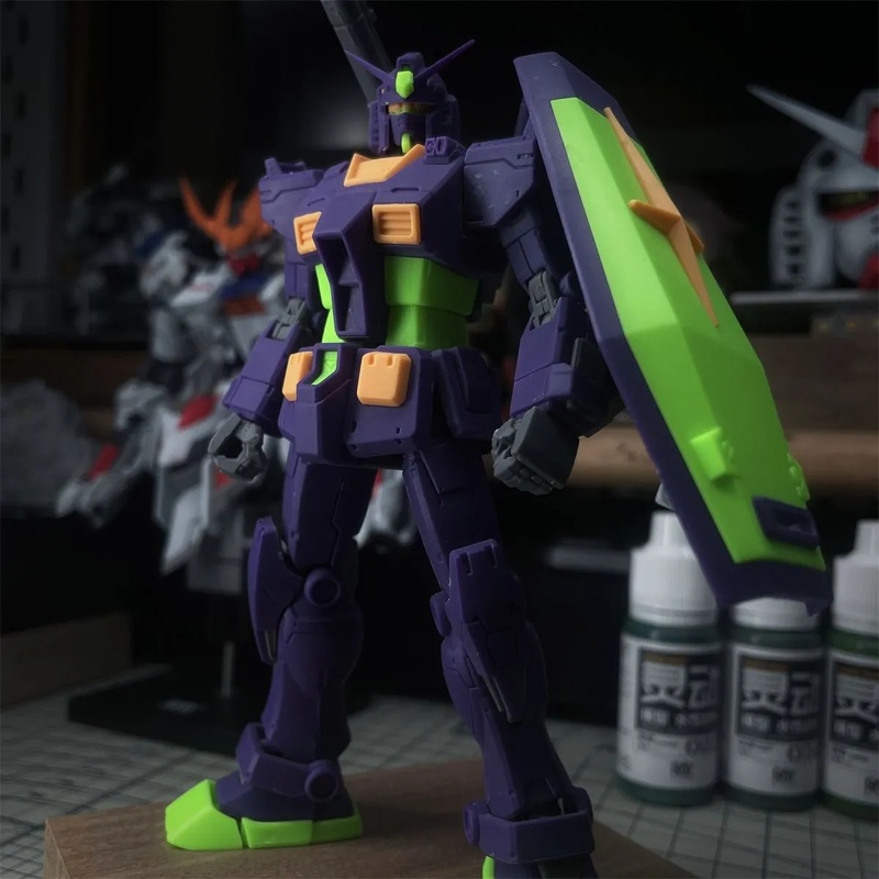 HG 1/144 RX-78-2 GTO Yuanzu EV - đánh giá và giá Model Kit Eva 00