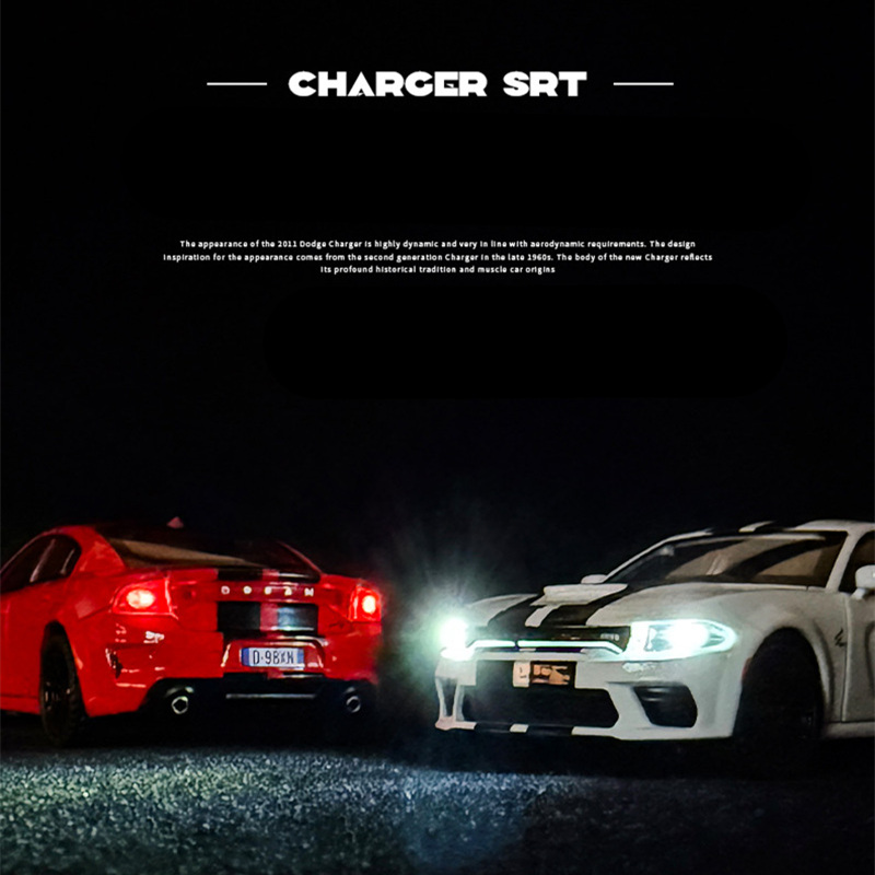 1:32 DODGE Charger SRT Hellcat - đánh giá và giá Model Kit Dodge Charger