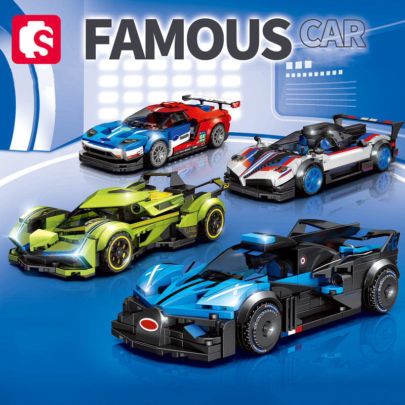 SEMBO Sports Car Building Bloc - đánh giá và giá Model Kit Lamborghini