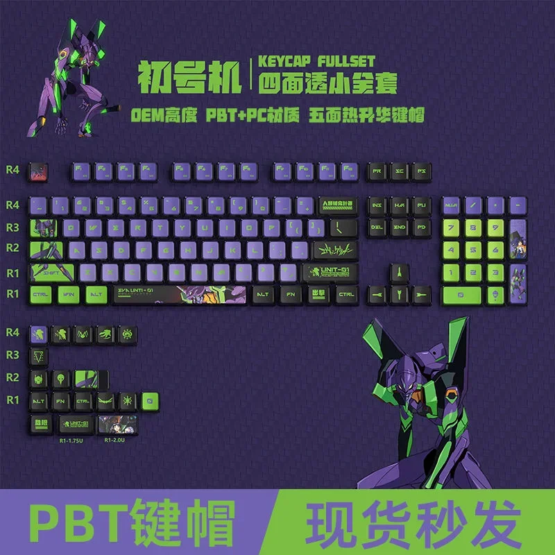 EVANGELION Eva Keycaps XDA EVA - đánh giá và giá Model Kit Eva 00