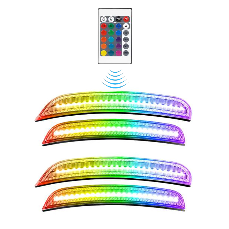 RGB LED Side Marker Lights for - đánh giá và giá Model Kit Dodge Charger