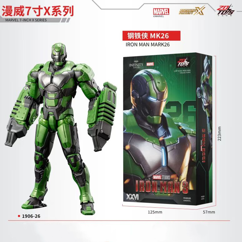 ZD Toys Iron Man Action Figure - đánh giá và giá Model Kit Iron Man Mark 50