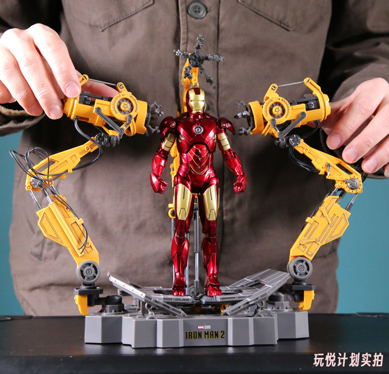ZD MK6 MK4 Toy Iron Man WITH S - đánh giá và giá Model Kit Iron Man Mark 50