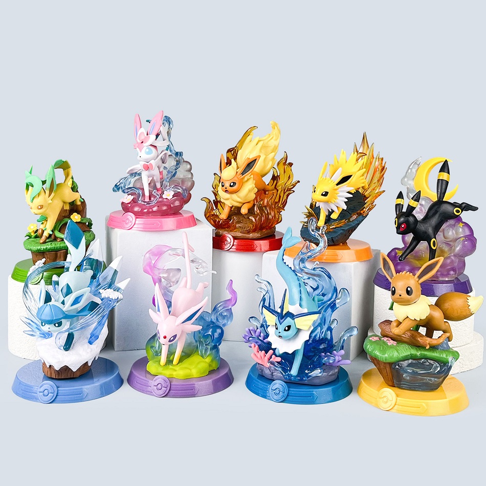 8 style Pok é mon Action Doll  - đánh giá và giá Model Kit Pokemon
