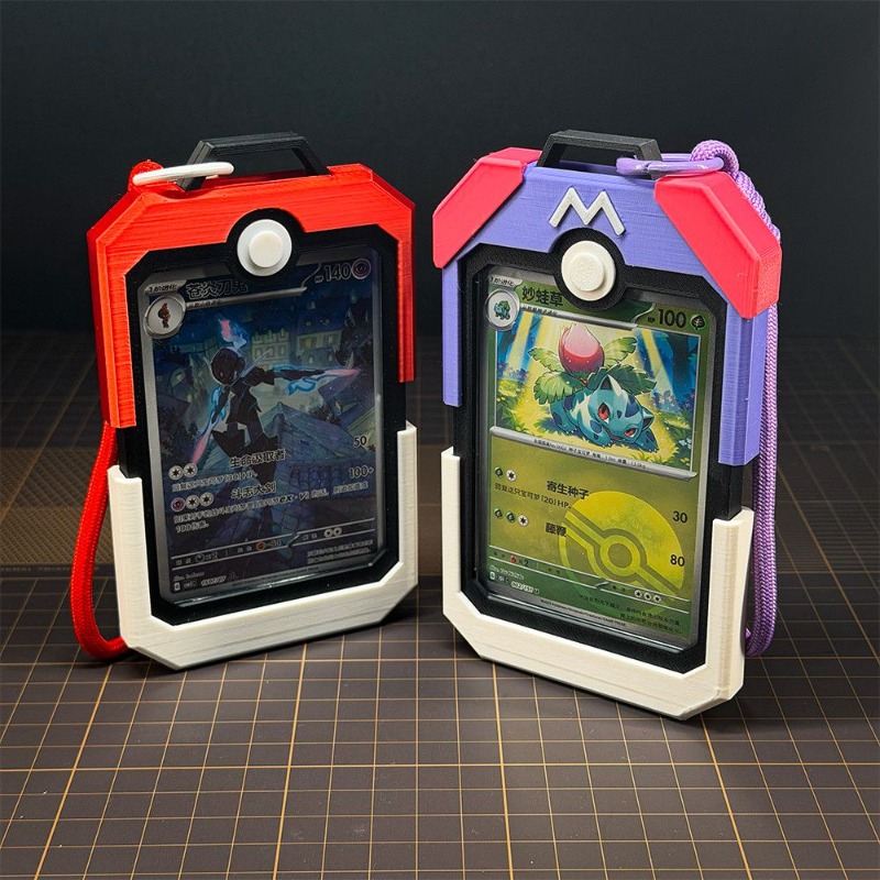 Poke Ball Vertical Card Holder - đánh giá và giá Model Kit Pokemon