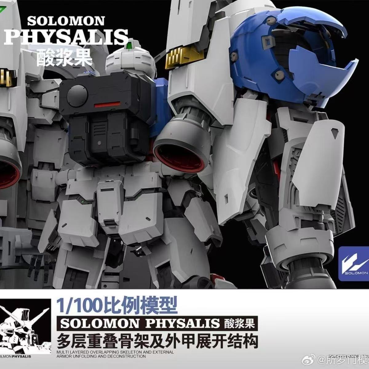 In Stock SOLOMON PHYSALIS GP02 - đánh giá và giá Model Kit Daban