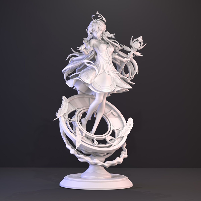 Unpainted 3D Printed Figure An - đánh giá và giá Model Kit Figure