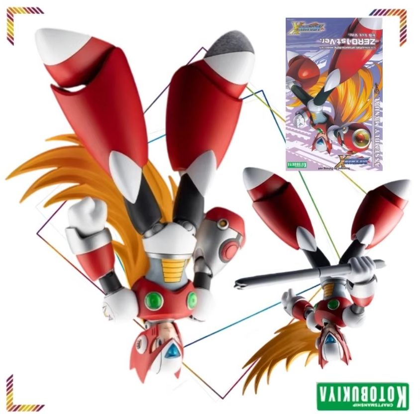 Kotobukiya Mega Man X Zero 1st - đánh giá và giá Mega Man X Model Kit