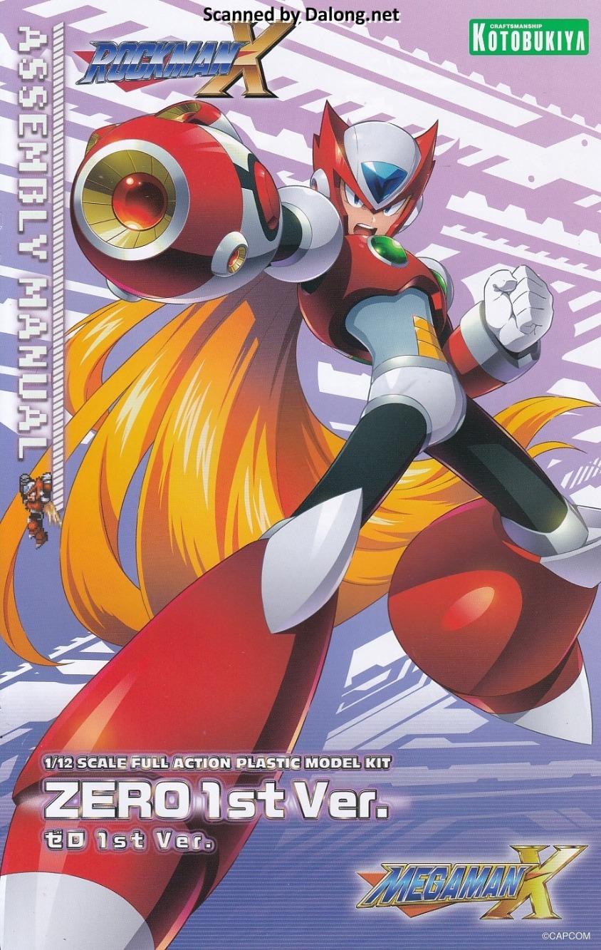 Kotobukiya Mega Man X Zero 1st - đánh giá và giá Mega Man X Model Kit