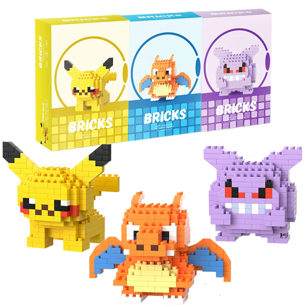 Pokemon Micro Building Blocks  - đánh giá và giá Model Kit Figure