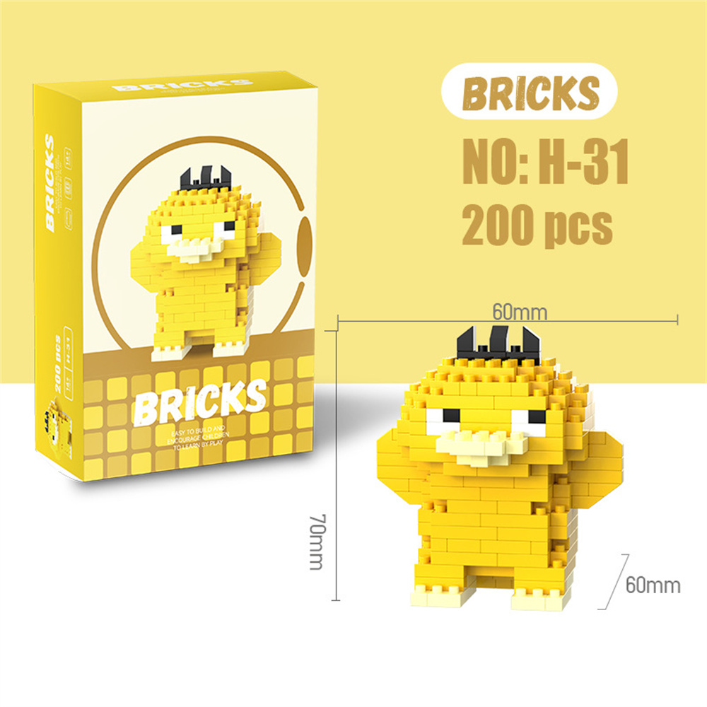 Pokemon Micro Building Blocks  - đánh giá và giá Model Kit Figure