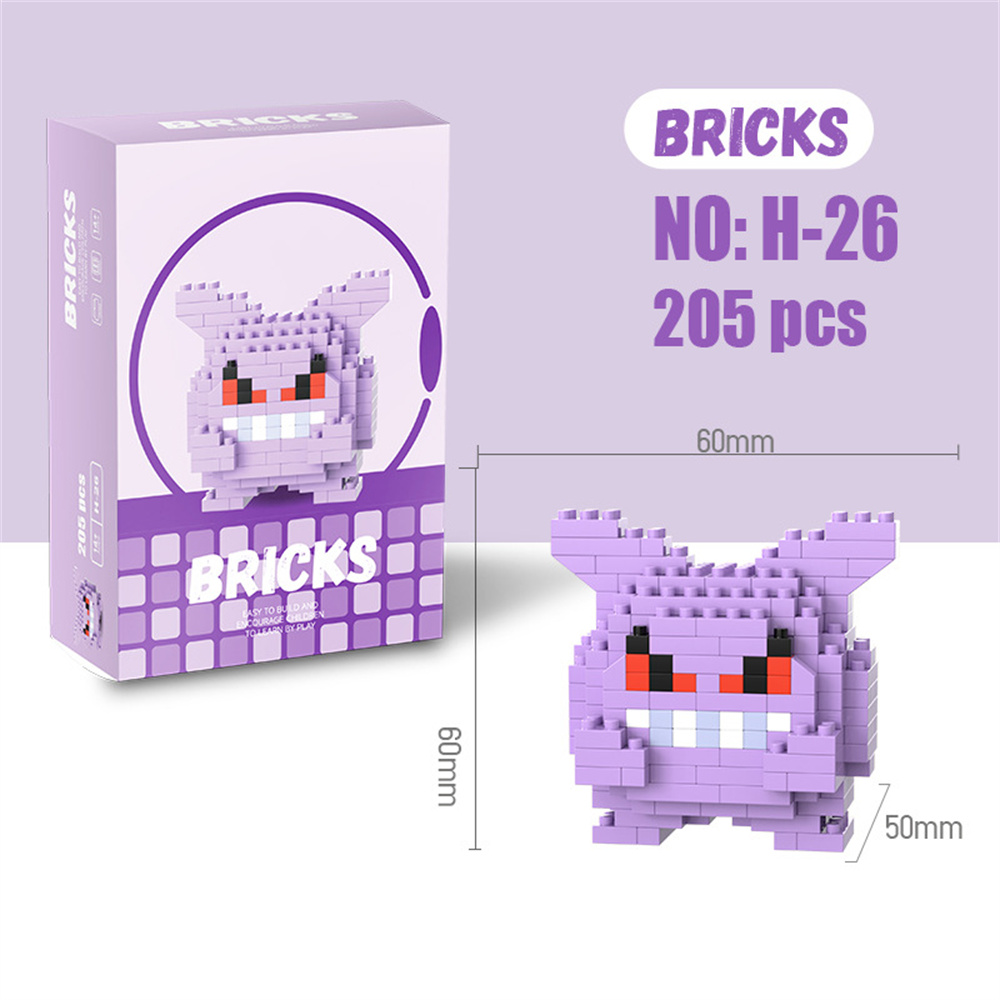 Pokemon Micro Building Blocks  - đánh giá và giá Model Kit Figure