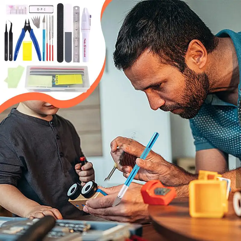 24PCS Model Building Tool Kit, - đánh giá và giá Model Kit Yacht