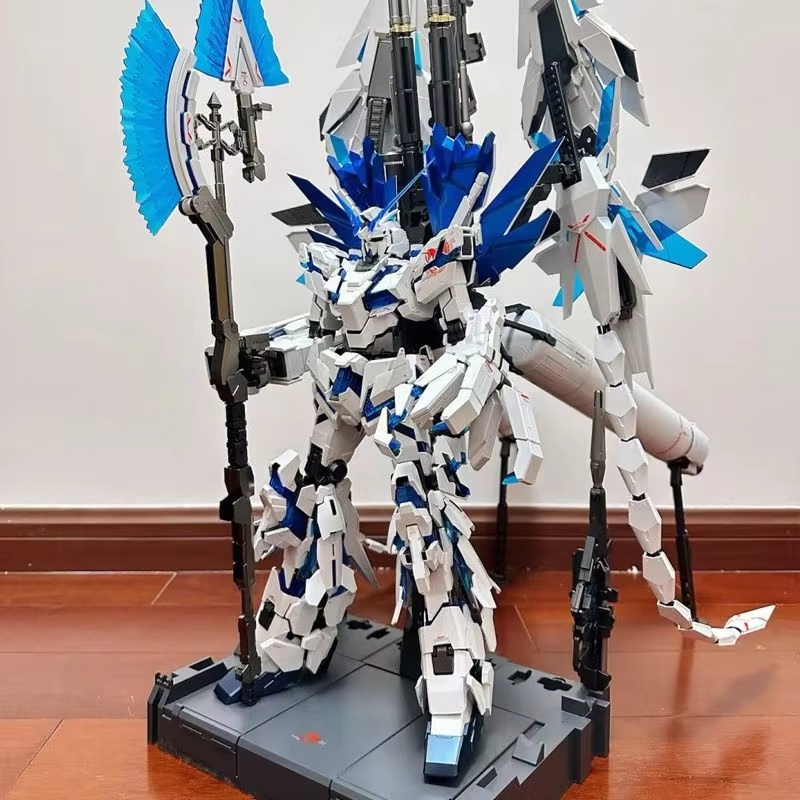 In Stock Hg 1/144 Rx-0 Unicorn - đánh giá và giá Model Kit Iron Man Mark 50