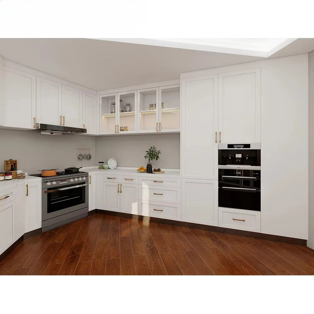 Full set of white cabinets mod - đánh giá và giá Model Kitchen Set Aluminium