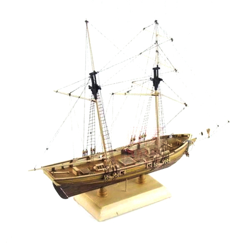 1:70 New Port Wooden Sailing B - đánh giá và giá Model Kit Yacht