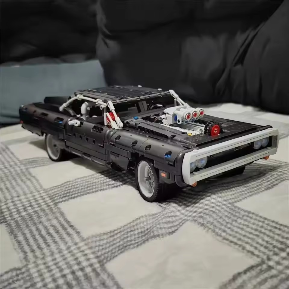 1077PCS Technical Car Dodged C - đánh giá và giá Model Kit Dodge Charger
