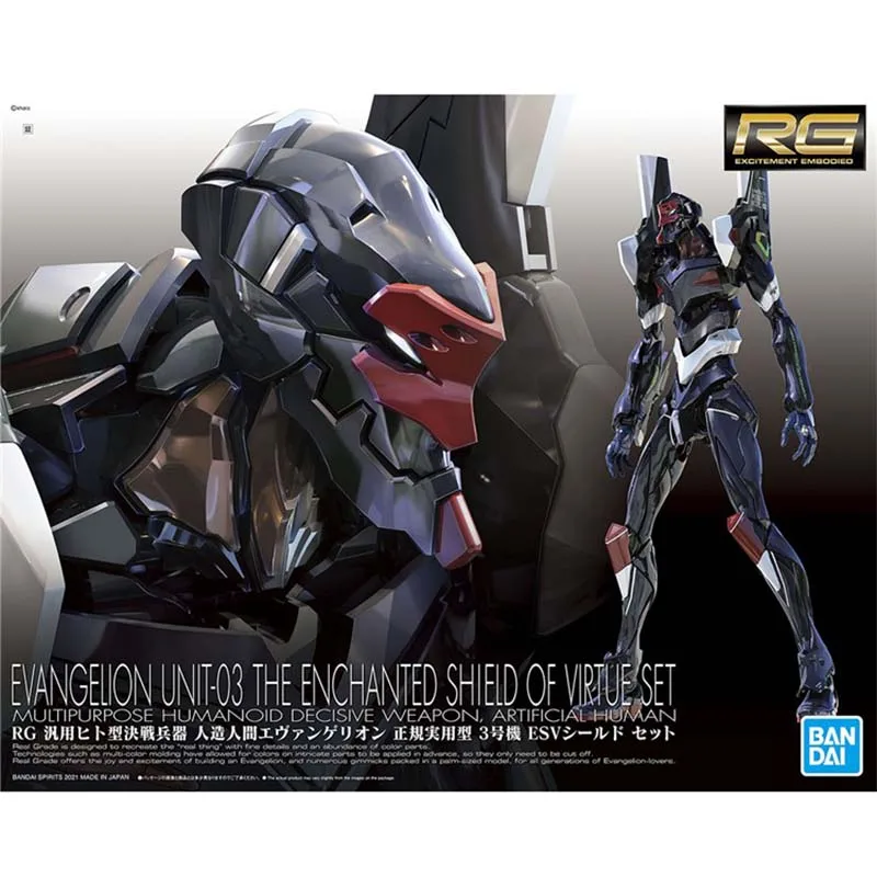 Bandai Evangelion Model Kit RG - đánh giá và giá Model Kit Eva 00