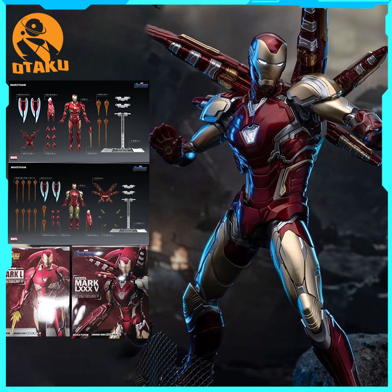 In Stock Iron Man Figure Mk85  - đánh giá và giá Model Kit Iron Man Mark 50