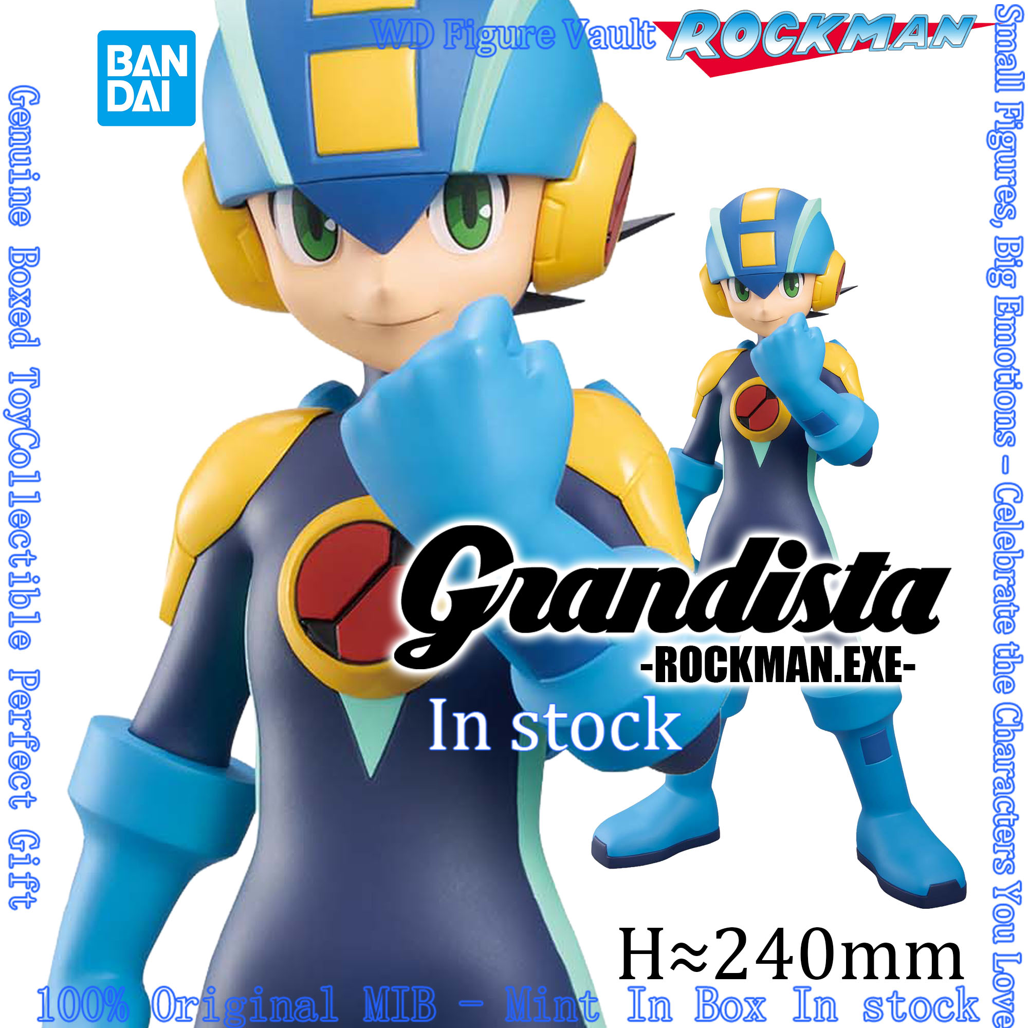 In stock Bandai Banpresto Rock - đánh giá và giá Mega Man X Model Kit