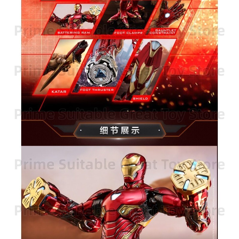 【In Stock】Original HotToys Ave - đánh giá và giá Model Kit Iron Man Mark 50