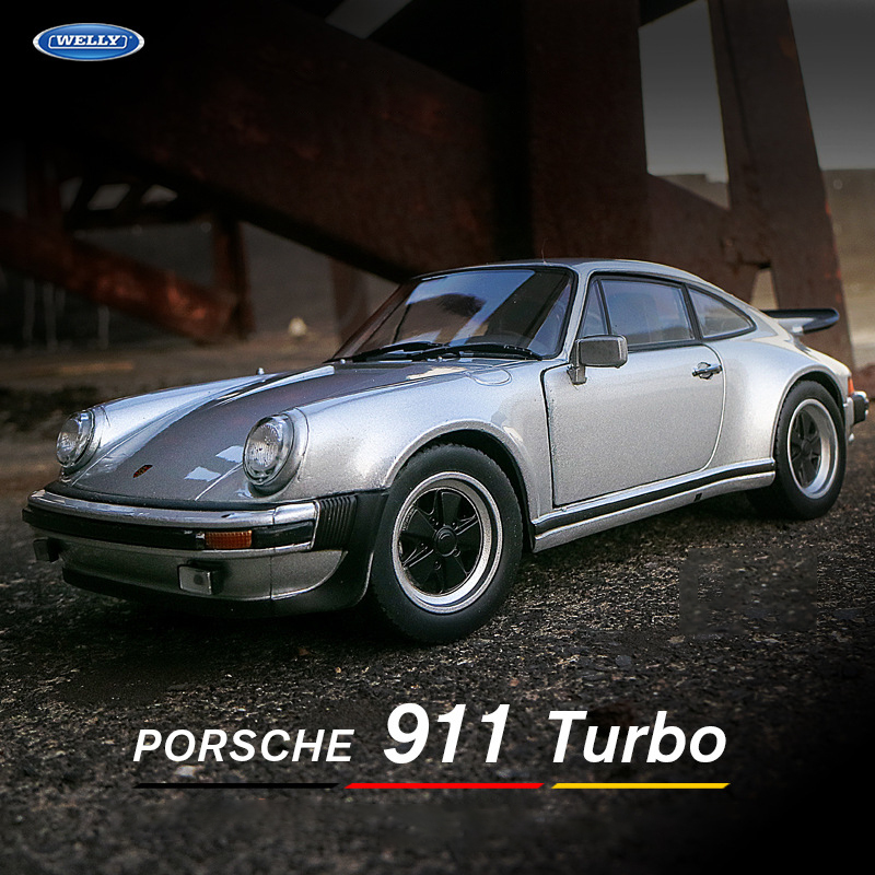 WELLY 1:24 Porsche 911 Turbo 3 - đánh giá và giá Model Kit Lamborghini