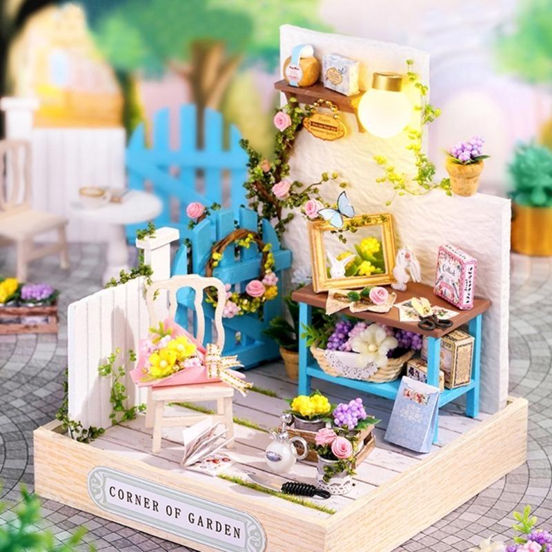 J2HD DIY Bộ dụng cụ nhà búp bê - đánh giá và giá Model Kit House