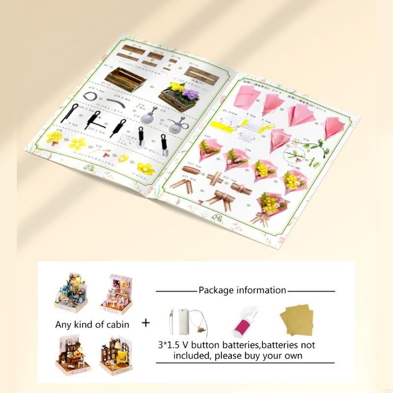 J2HD DIY Bộ dụng cụ nhà búp bê - đánh giá và giá Model Kit House