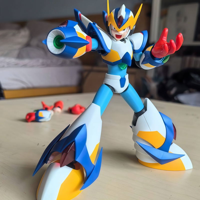 Kotobukiya Rockman X Falcon Ar - đánh giá và giá Mega Man X Model Kit