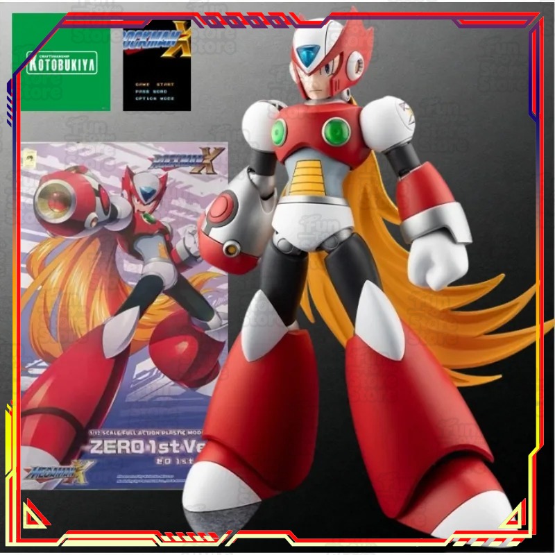 Kotobukiya Mega Man X Zero 1st - đánh giá và giá Mega Man X Model Kit