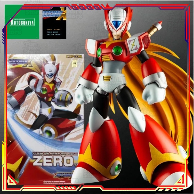 Kotobukiya Mega Man X Zero 1st - đánh giá và giá Mega Man X Model Kit
