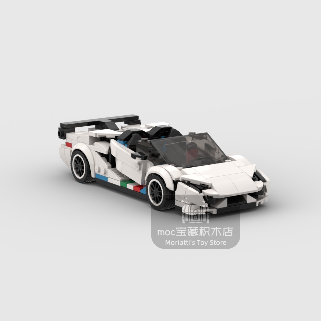 MOC Lambo Aventador SVJ  368pc - đánh giá và giá Model Kit Lamborghini