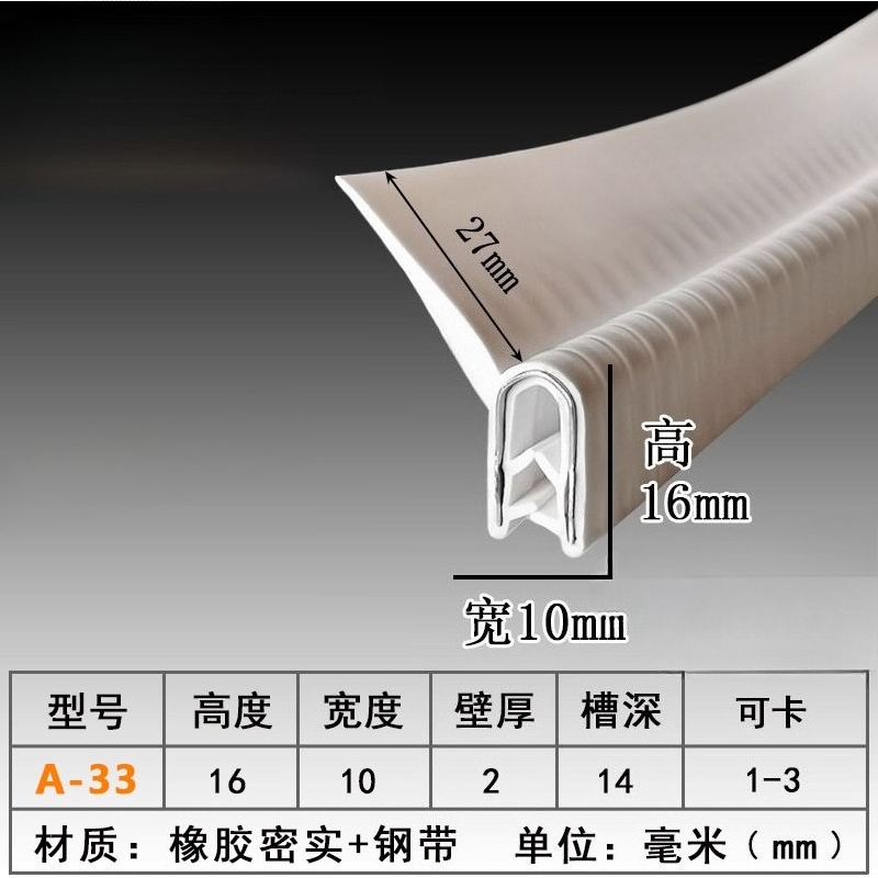 h/F/U Shape Sealing Strip EPDM - đánh giá và giá Panel Line Marker
