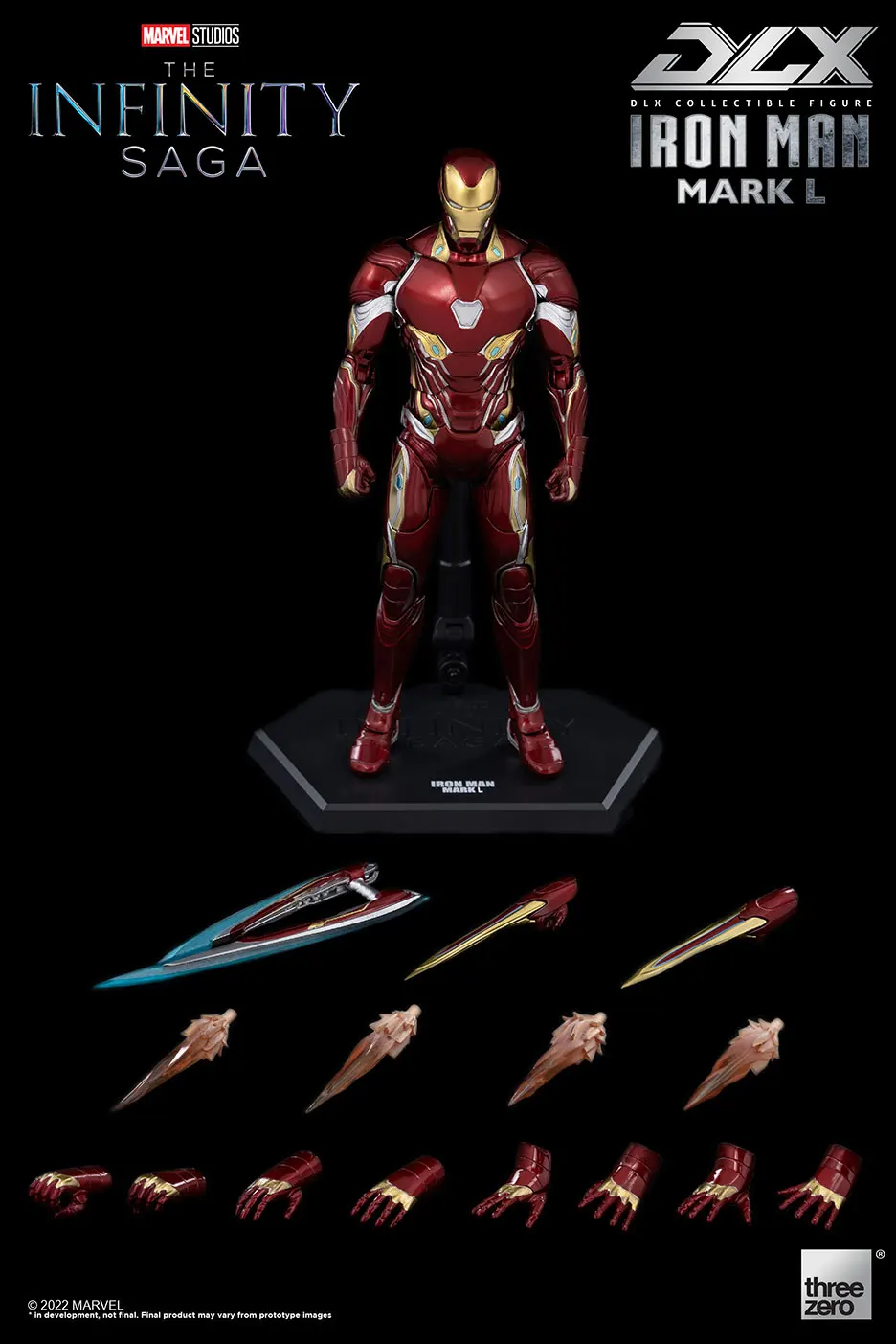 Original Threezero MK50 The In - đánh giá và giá Model Kit Iron Man Mark 50